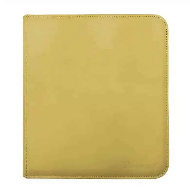 Ultra Pro 12-Pocket Binder Zippered - Geel