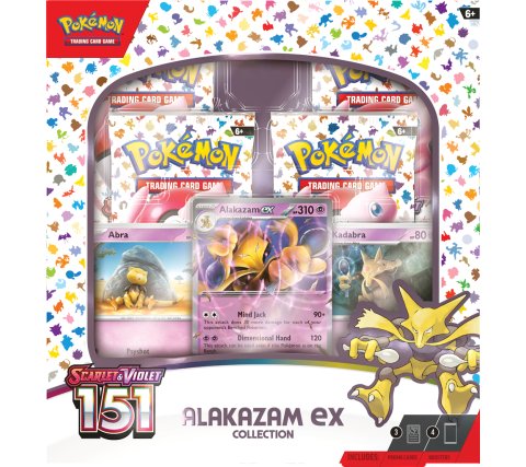 Pokémon Scarlet & Violet 151 Alakazam EX Box