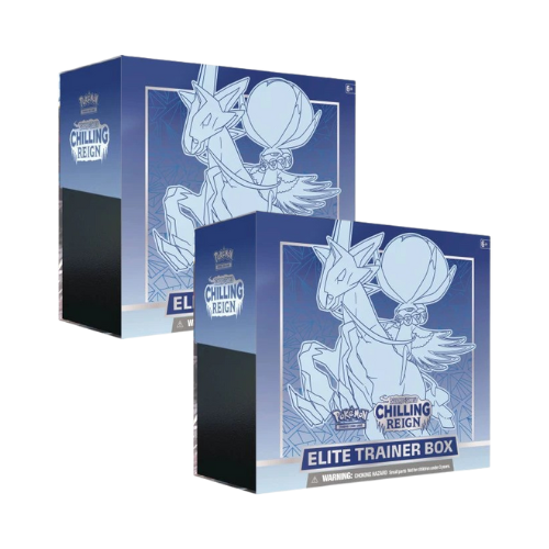 Pokémon Chilling Reign Ice Rider Calyrex Elite Trainer Box Bundelset