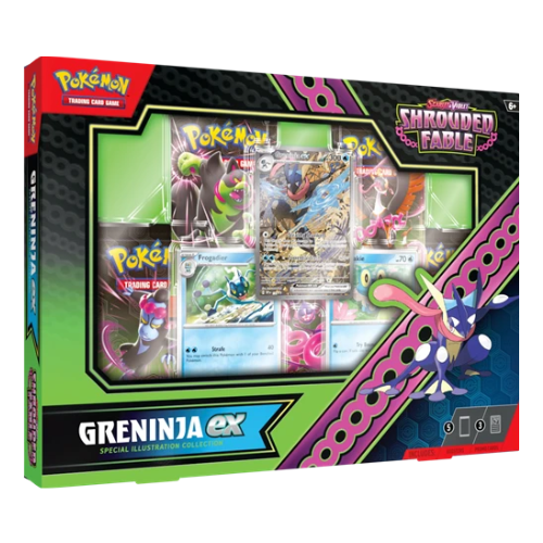 Pokémon Shrouded Fable Special Illustration Greninja EX Collection Box