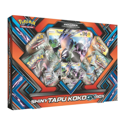 Pokémon Shiny Tapu Koko Premium GX Box