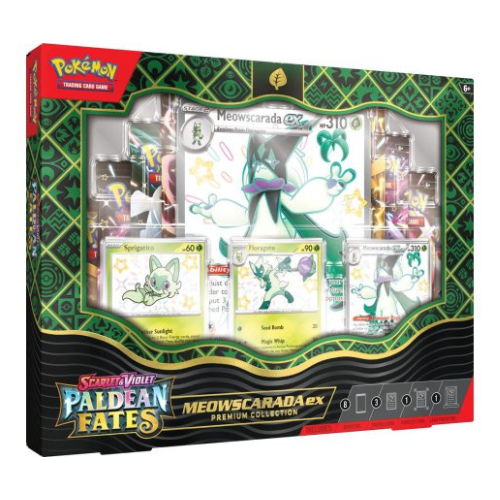 Pokémon Scarlet & Violet Paldean Fates Premium Collection Box - Meowscarada EX