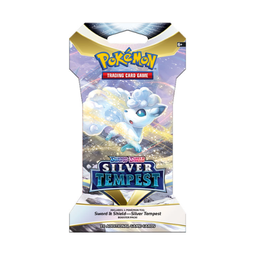 Pokémon Sword & Shield Silver Tempest Booster Pack Sleeved