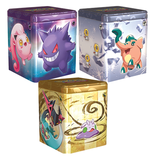 Pokémon Stacking Tin Set 2024