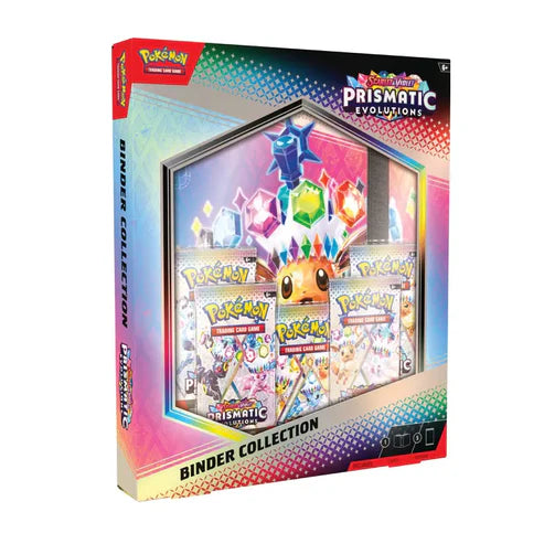 Pokémon Prismatic Evolutions Binder Collections PRE ORDER