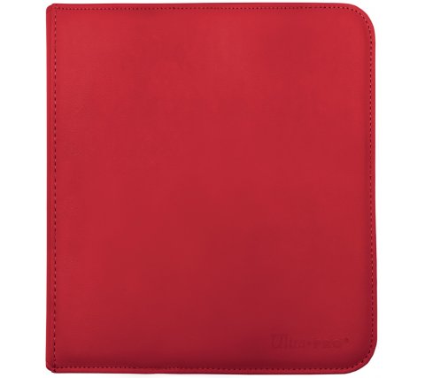 Ultra Pro 12-Pocket Binder Zippered - Rood