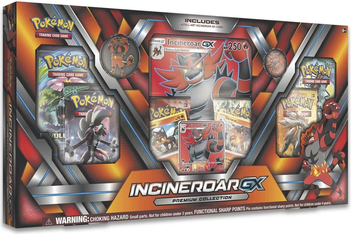 Pokémon Incineroar GX Premium Collection Box