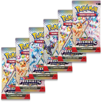 Pokémon Prismatic Evolutions Mini Tin Display PRE ORDER