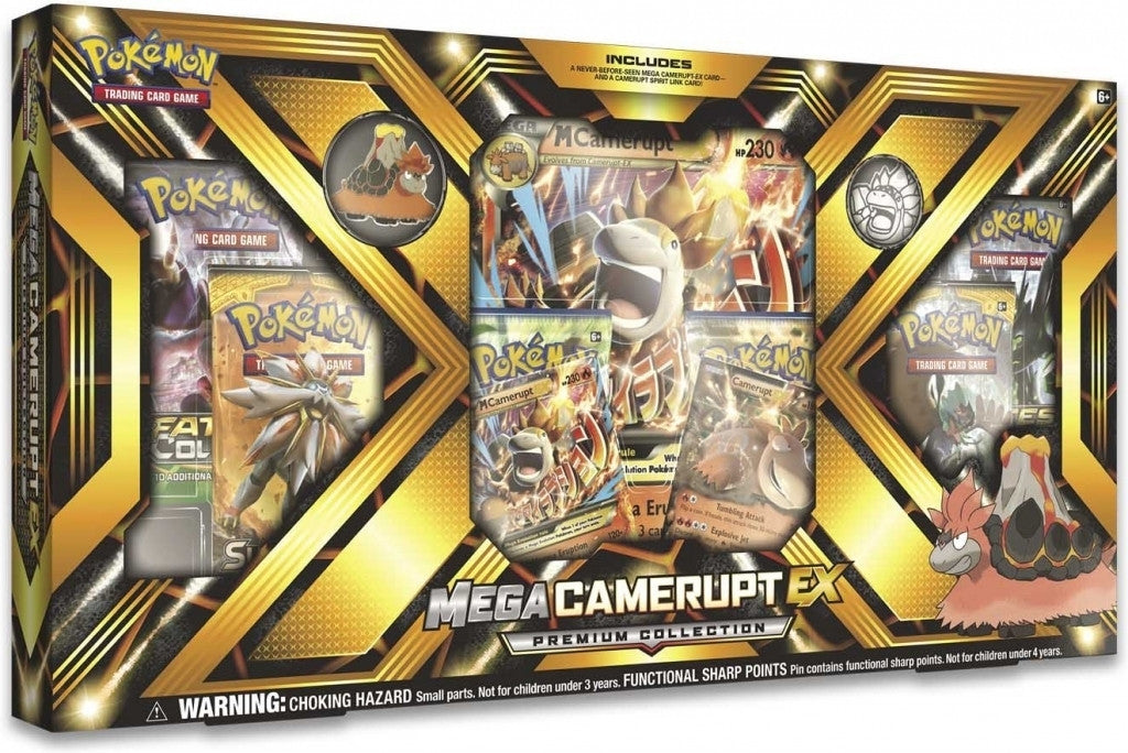 Pokémon Mega Camerupt EX Premium Colection Box