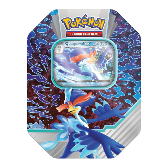 Pokémon Paldea Partners Fall Tin - Quaquaval EX